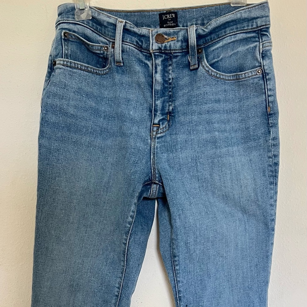 J. Crew Slim Boyfriend Jeans Size 26 Women's Classic Denim